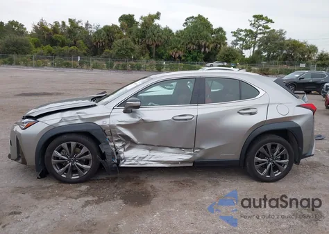2021 Lexus Ux 250H из США, поврежденный, VIN JTHR9JBH6M2049993